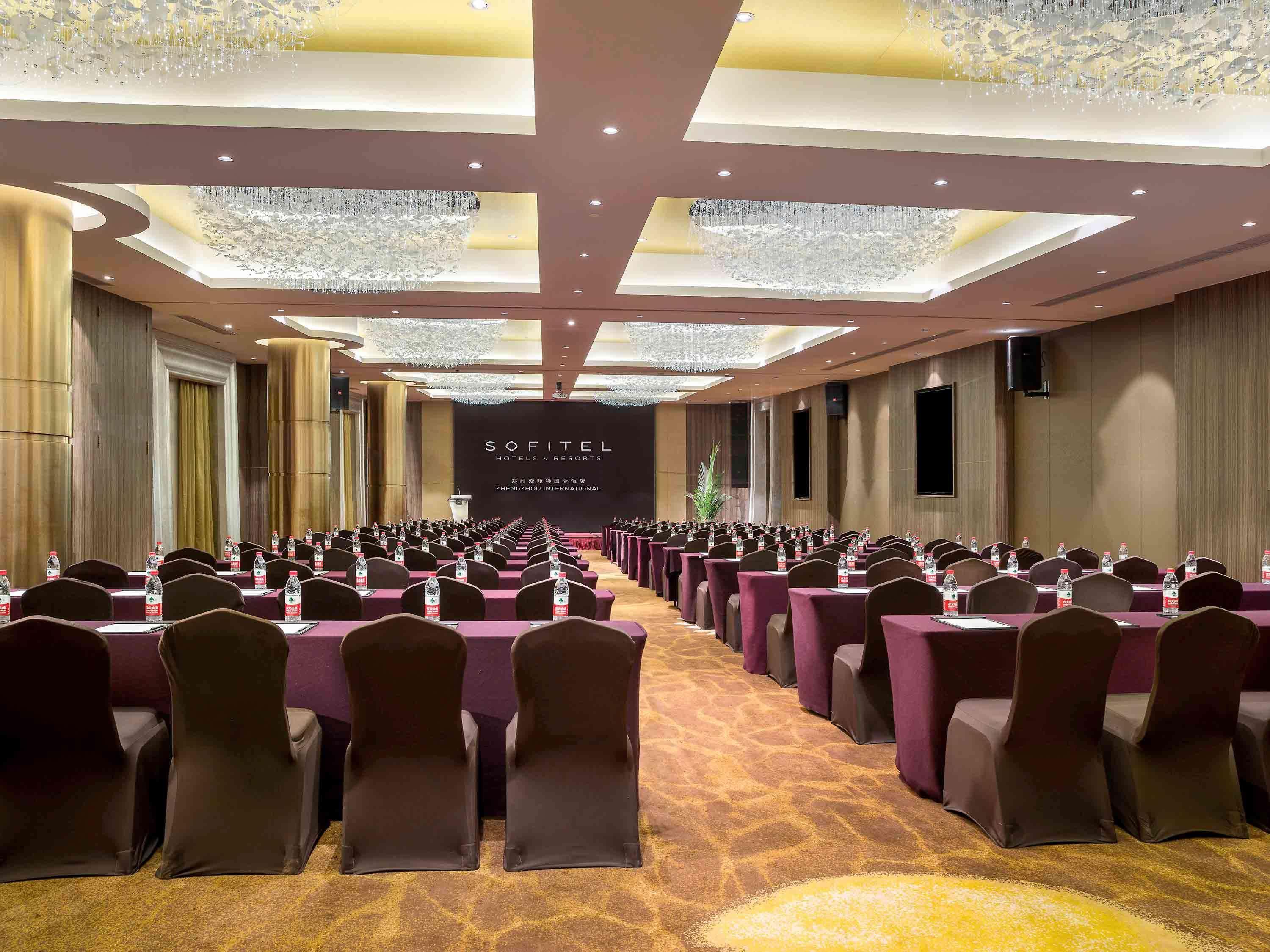 Sofitel Zhengzhou International Hotell Eksteriør bilde